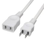 エルパ(ELPA) EDLP延長コード 電源タップ 125V 1m ホワイト LPE-101N(W)