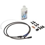 SWAGE LINE( Swage-Line ) передний тормоз шланг комплект aluminium ( черный / черный ) черный затонированный шланг CB400SF SPEC