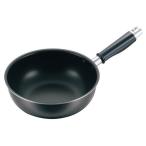  передний река металл промышленность место (Maekawa Metal) черный Stone . поэтому кастрюля 24cm 607213