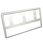  молоток магазин yak(Tsuchiya Yac) в машине товар рамка для номера REFIND FRAME металлизированный серебряный PF-275