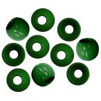 NASKA pra петля end 13mm 10 штук входит Col.65 зеленый P-13