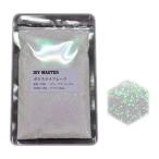 DIY MASTER стекло ламе хлопья ( поляризованный свет ) зеленый x голубой 0.2mm 100g