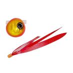 JACKALL( Jackal ) свинец тип ведро ведро шар скользящий 80g F180 розовое золото / красный Gold T+