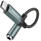 NIMASO type-c слуховай аппарат изменение модель c слуховай аппарат адаптер 3.5mm Aux usb-co-ti Jack телефон / громкость настройка / музыка соответствует ip