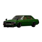 BM CREATIONS 1/64 Toyota Corolla E70 зеленый (RHD) конечный продукт 64B0214