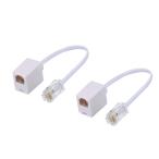 RJ45-RJ11ϊA_v^ RJ45]RJ11ϊRlN^ C[TlbgA_v^[ RJ45 8P8C IX to RJ11 6P4CX M/F