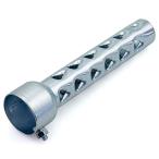  Kijima (kijima) мотоцикл мотоцикл детали внутренний глушитель труба наружный диаметр 2 дюймовый длинный модель HD-05562 серебряный 