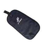 sa.. игла (SASAME) Y309yaiba рыбалка полотенце черный корпус размер : длина 315mm ширина самая большая ширина 175mm