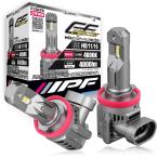 IPF передняя фара противотуманая фара LED автомобильный H8 H11 H16 4000lm 4000K температура белый цвет 12V для 2 шт. входит соответствующий требованиям техосмотра Driver Uni 