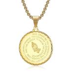 Yahoo! Yahoo!ショッピング(ヤフー ショッピング)【BI-0020】ネックレス メンズ メンズネックレス プレイングハンズ チカーノ HIPHOP メキシコギャング サージカル ステンレス アクセサリー