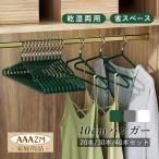 ハンガー すべらない 洗濯 ズボン プラスチック 物干し おしゃれ 北欧 42cm 10本 20本 30本 セット 省スペース 収納 乾湿両用 プラスチック浸漬加工