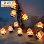 イルミネーションライト クリスマス サンタクロース 雪だるま 飾り 電飾 電池式 屋内 可愛い パーティー 部屋 店舗 庭 家装飾 こどもの日 ギフト プレゼント