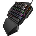 GameSir GK100ge-ming клавиатура ge-ming клавиатура механический синий ось LED цвет подсветка Win7/8/10 соответствует cusomize macro левый рука для клавиатура 