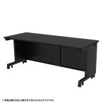  Sanwa Supply ED-SK18080BK e стол ( черный )W1800×D800×H700 SANWASUPPLY ( юридическое лицо ограничение )