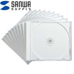 サンワサプライ FCD-PN10WN Blu-ray・DVD・CDケース(10枚セット・ホワイト)