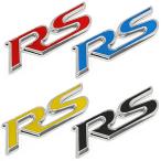 RS プレート エンブレム ステッカー 