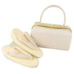 草履バッグセット ローブデコルテ 鱗 市松 2型 パープル/ゴールド 結婚式 卒業式 入学式 フォーマル