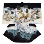 o. три . кимоно мужчина натуральный шелк. .. первый надеты ястреб .. чёрный 