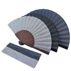 2点までメール便OK 扇子 男性用 高島ちぢみ 敬老の日 父の日