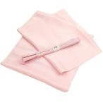 正絹帯締め帯揚げセット薄ピンク