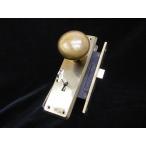 HMC* латунный ручка двери * ключ имеется * ручка диаметр 5.5cm* Showa Retro * античный *147624