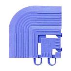 山崎産業 F-163-FC-BL 素足スノコ(コーナー)BL (代引不可)