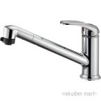 三栄水栓 SANEI K87101JV-13 シングルワンホールスプレー混合栓 キッチン用