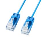  Sanwa Supply KB-SL6A-005BL категория 6A первоклассный LAN кабель SANWASUPPLY
