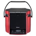 (送料無料)パロマ PR-M09TR プロパンガス用 マイコン電子ジャー付 ガス炊飯器 炊きわざ 0.9L 5.0合 プレミアムレッド×ブラック