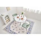 ダイニングテーブルセット2人用円形...