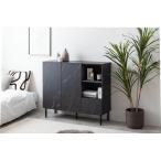 棚 扉付き キャビネット 大理石柄 おしゃれ 北欧モダン 引き出し サイドボード マーブル ラック ブラック ホワイト クール 幅100cm