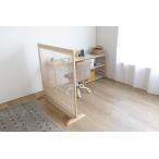 ショッピングパーテーション パーテーション 衝立 間仕切り おしゃれ モダン和風 目隠し 木製 ナチュラルモダン パーティション インテリアスクリーン ルーバー 1連 幅1190mmx高さ1190mm