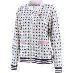 【クリアランスセール30％OFF】FILA フィラ レディース 小花柄 トラックジャケット VL2420 : 19A スモーキーピンク　2022SS