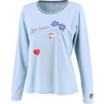 【クリアランスセール30％OFF】FILA フィラ レディース ドッグ＆サングラス ロングスリーブ Tシャツ VL2436 : 10 サックス　【ゆうパケット対応可】