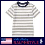ポロ ラルフローレン 半袖 Tシャツ クラシックポニー 灰色 グレー キッズ ジュニア