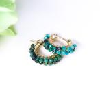 クリソコラの2連フープピアス/イヤリング可14KGFゴールドフィルドRAL...