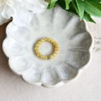 強運金運家族円満を象徴するルチルクォーツの指輪ピンキーリング1本伸縮性タイ...