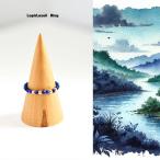 幸運と成功運UP、成功へ導く石プチラピスラズリの細リング指輪ピンキーリング...