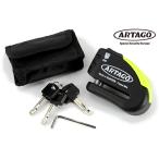 ARTAGO 30X14arutago#30X14 карбид корпус блокировка диска сигнализация 14φ блокировка булавка 360 раз motion сенсор большой громкость сигнализация установка IP54 водонепроницаемый пыленепроницаемый предотвращение преступления ключ 