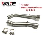 【並行輸入品】 スズキ GSR250 S F GW250 Inazuma バイク エキゾースト ミドル パイプ 2012年 13 14 15 16 2017年 GW250 マフラー モトバイク エスケープ モト