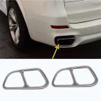 ショッピング排気口カバー 【並行輸入品】 ステンレス テール 排気口 カバー マフラー エキゾースト パイプ カバー BMW X5 f15 X6 f16 2014年-2018年 ( M スポーツ バージョン) カスタム