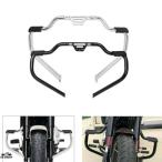 ショッピングBrand 【並行輸入品】 バイク Mustache エンジン ガード クラッシュバー ハーレー ソフテイル FLSL ストリートボブ ファットボーイ スポーツ グライド ヘリテイジ ク