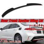【並行輸入品】 M4 リア スポイラー ウィング リップ トヨタ カローラ セダン 2020年 リア トランク スポイラー リップ ウィング リップ カスタム パーツ