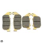 バイク フロント & リア ブレーキ パッド ハーレー ダビットソン XL 883 L ロー 2004年-2010年 XL883L XL883 C スポーツスター カスタム 2004年-2010年 XL883