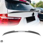 リア ミドル スポイラー ウィング BMW X3 F25 2011年-2017年 カーボン/つやあり ブラック テール トランク テールゲート センター スプリッター リップ
