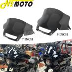 ショッピングBrand 【並行輸入品】 バイク 風よけ 風防 ウインドシールド 風防スクリーン ハーレー ソフテイル ローライダー ST 23+ El Diablo FXRST 22-24 フロント PC 風防 シー