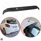 【並行輸入品】 リア ルーフ ウィング スポイラー キット つやあり ブラック プジョー 208 MK1 2012年 2013年 2014年 2015年 2016年 2017年 2018年 2019年 カス