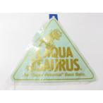  aqua Zaurus стикер треугольник большой Gold AQUA SAURUS Zaurus наклейка (38631