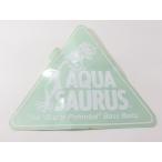  aqua Zaurus стикер треугольник большой белый AQUA SAURUS Zaurus наклейка (38632