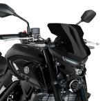 ショッピングGENERATION Puig 20285N  NEW GENERATION SPORT [BLACK] YAMAHA MT-03 (20-25) MT-25 (20-25) プーチ　スクリーン カウル